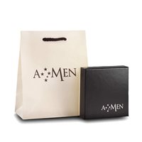 Pendente Amen Donna Farfalle in Argento Zircone CLBURVE - CLBURVE
